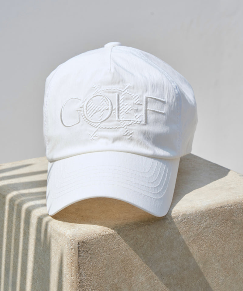Anell Golf Cruise Airy Ball Cap - White