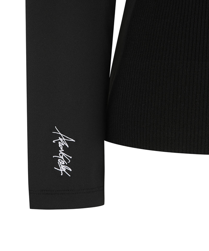 Warehouse Sale] ANEW Golf Women's SP Hybrid Long T-Shirt - Black
