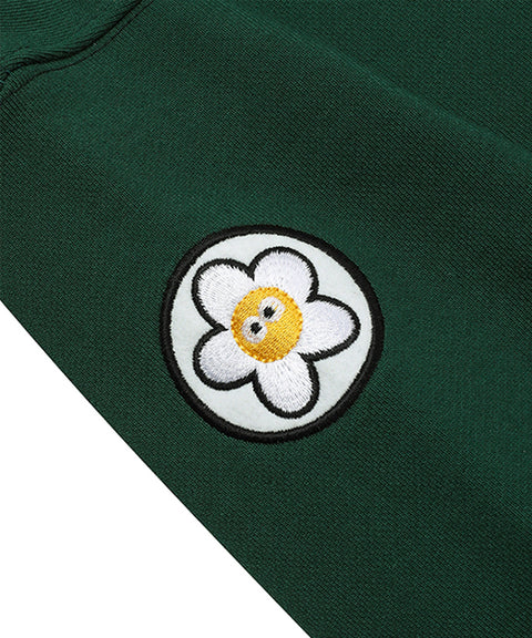 MACKY Golf: Golf Round Patch Sweatshirt - Green