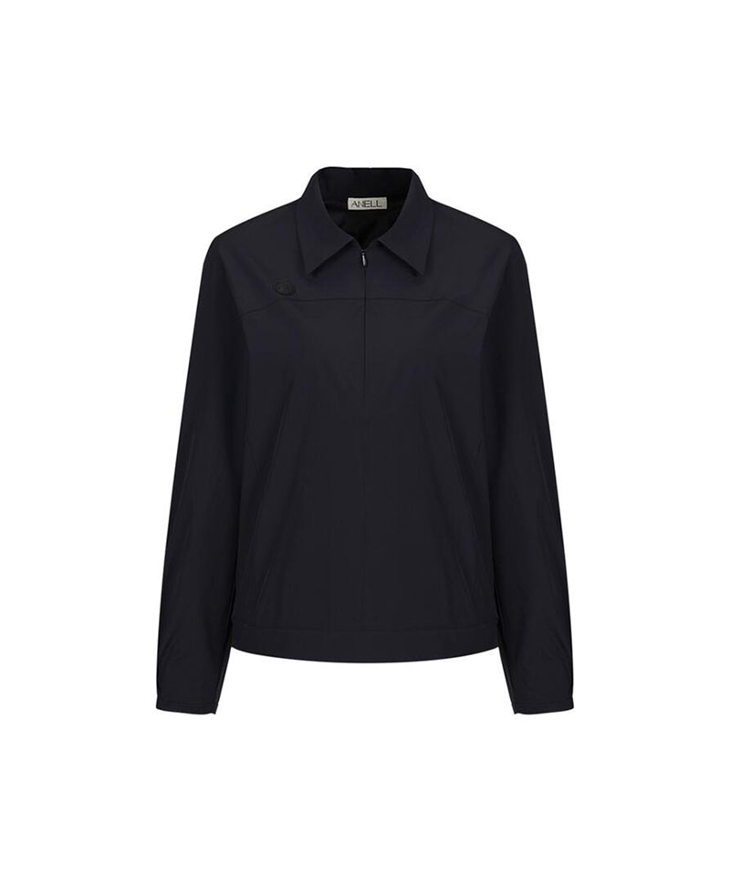 Anell Golf Essential Windproof Windshirt - Black