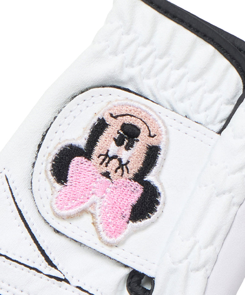 MACKY Golf Disney Two-Handed Golf Gloves - White