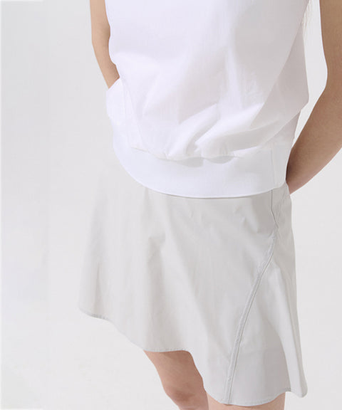 [Warehouse Sale] Anell Golf Cooling Layer Top- White