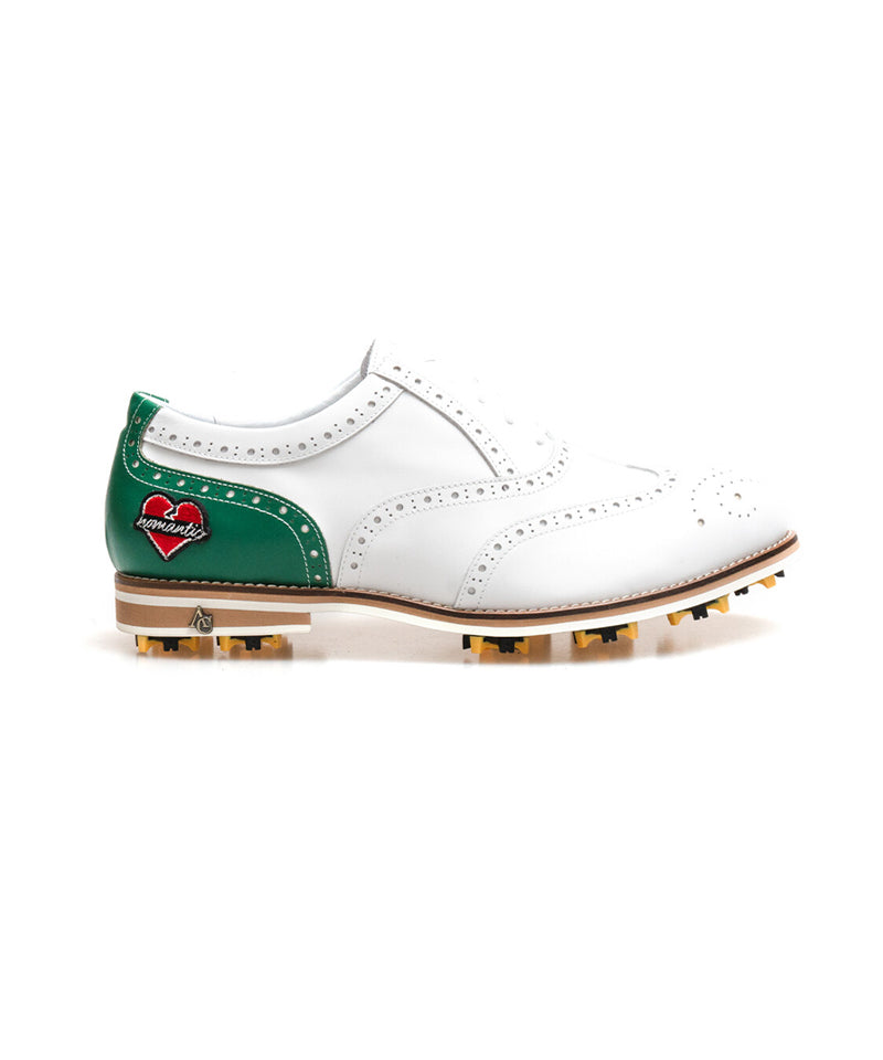 ALL CLASSIC Golf Normantic Noble Wingtip Classic Golf Shoes - Green 2