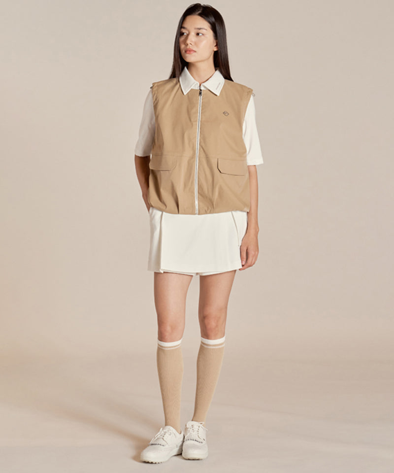 Monday Flow Ashley Volume Vest - Beige