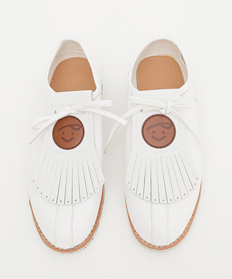 PIV'VEE  Mickey Shoe Tassel - Cloud White