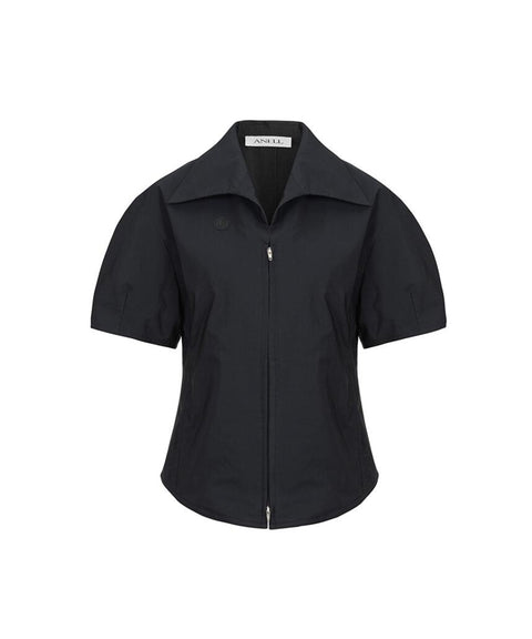 Anell Golf Wind Lining Top - Black