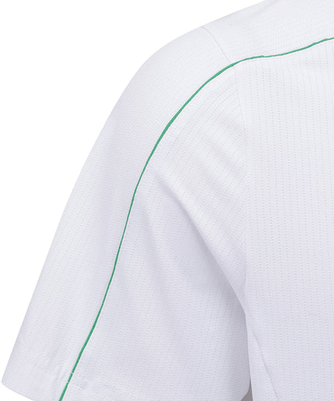 ANEW GOLF Men's SM Knit Collar Short T-Shirt - White