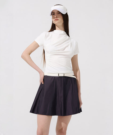 Anell Golf Lua Short Sleeves - White