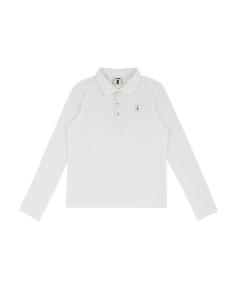 AVEN Signature Basic Pique Shirt - White