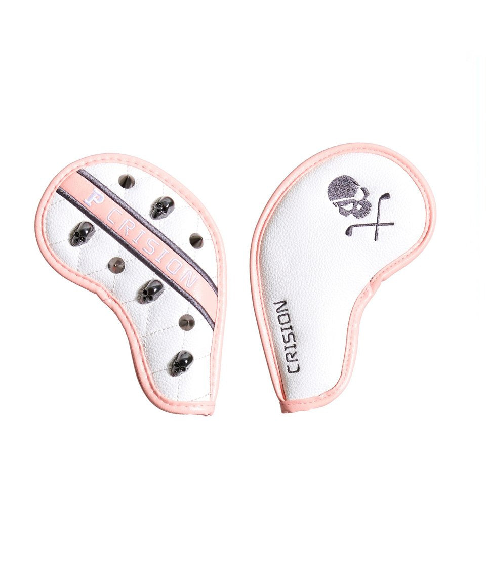 [Special Deal]  Verabone Iron Headcover - White Pink