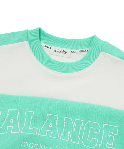 MACKY Golf: Balance Sweatshirt - Mint