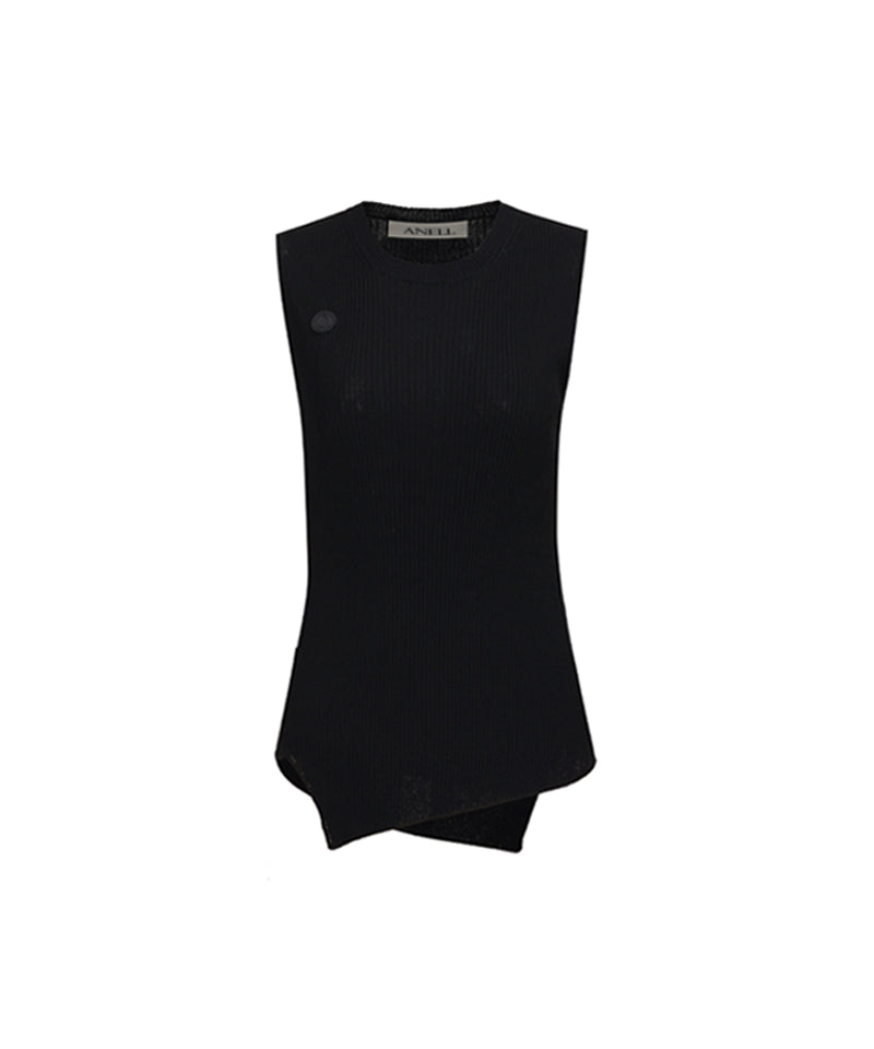 Anell Golf Cruise Cool Knit Top - Black