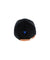 CREVE NINE: Script Logo Corduroy Ball Cap - Black