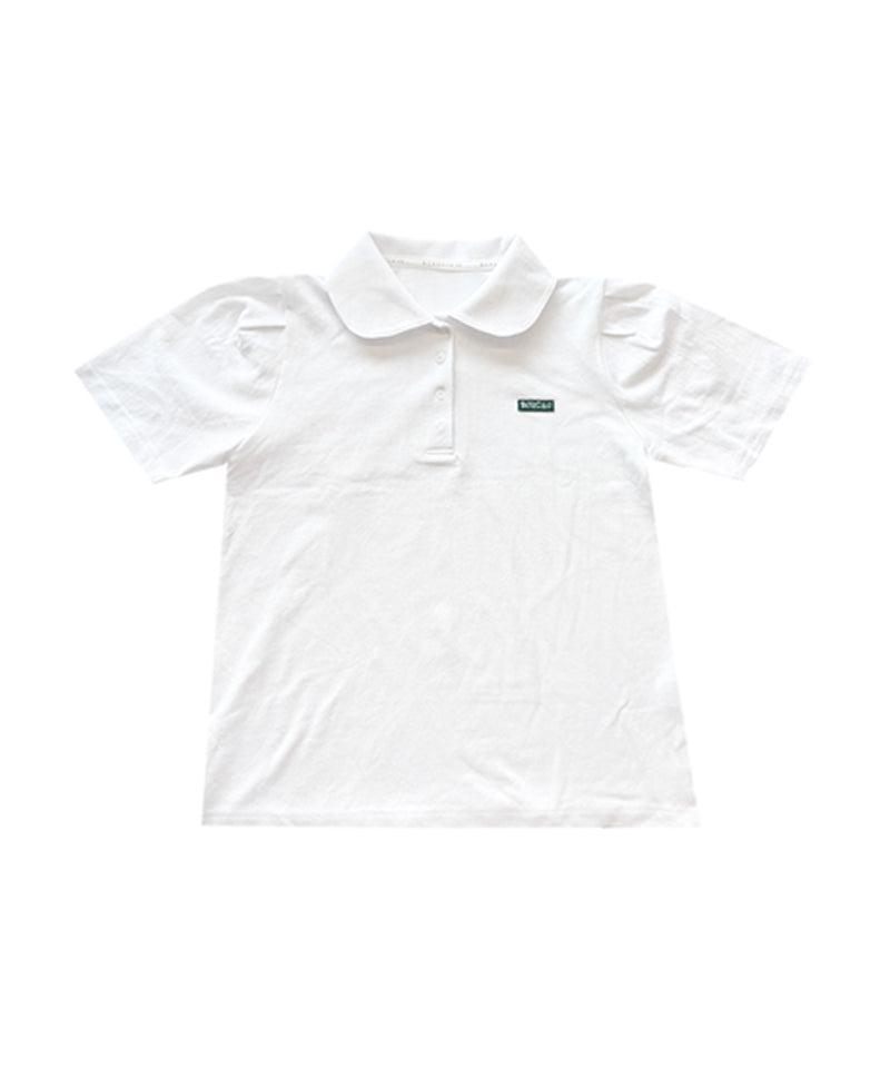 BENECIA 12 Puff Pique T - White