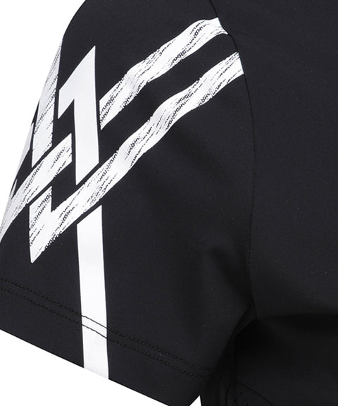 ANEW Golf Women's SM Logo Point Short T-Shirt - Black