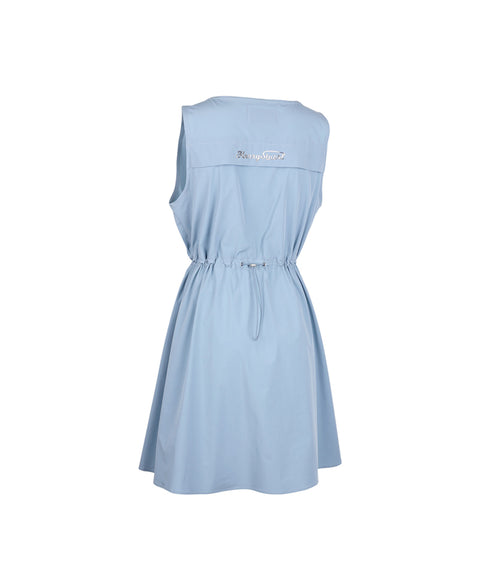 HENRY STUART Women's Sleeveless Dress - Blue
