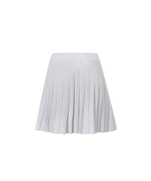 Anell Golf Cool Blend Pleated Skirt - Soft Blue