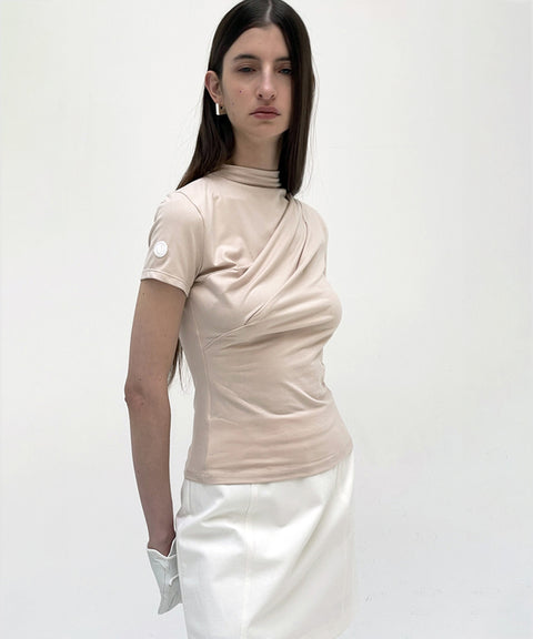 Anell Golf Lua Short Sleeves - Pink Beige