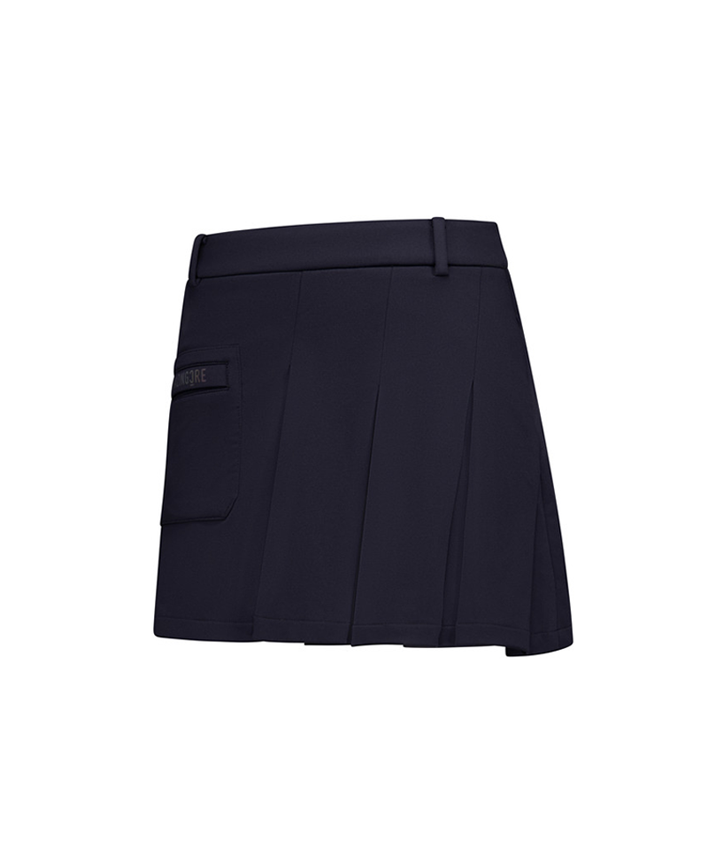 [Flash] Amazing Cre Women's Winter Essential Pleats Golf Skirt - Black
