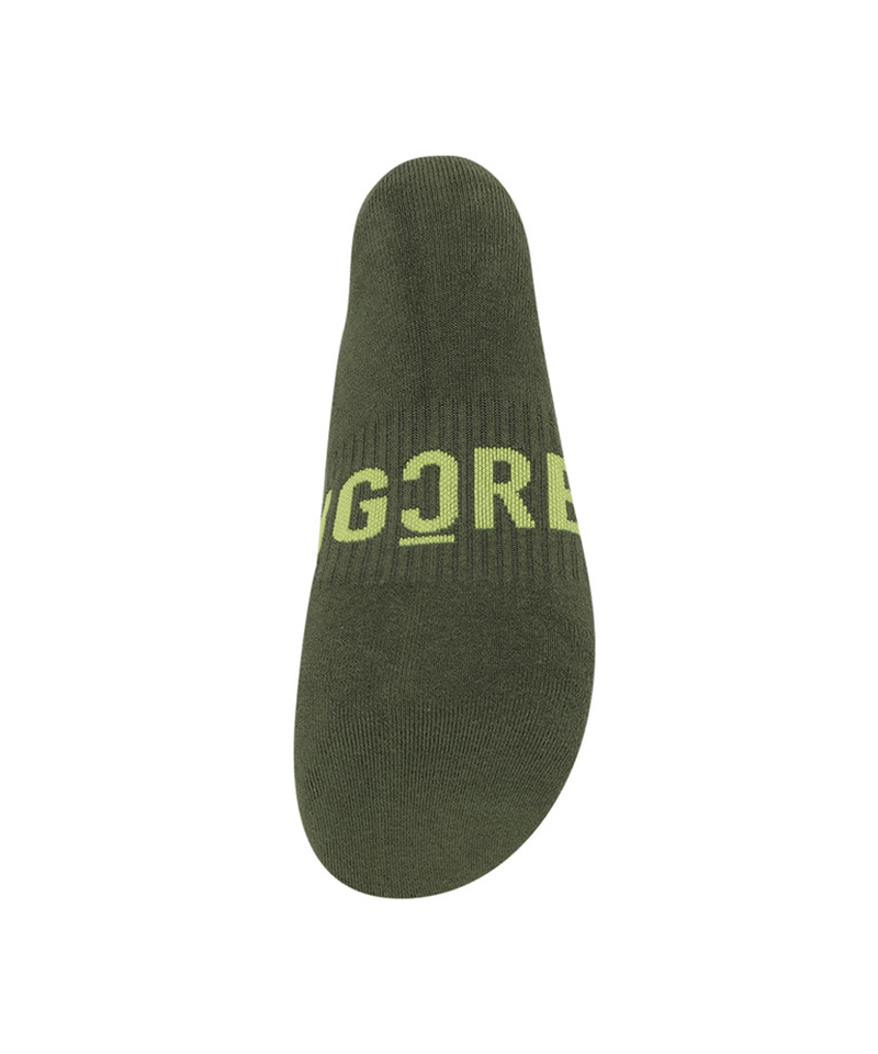Amazing Cre Logo Point Sneakers Socks - Khaki
