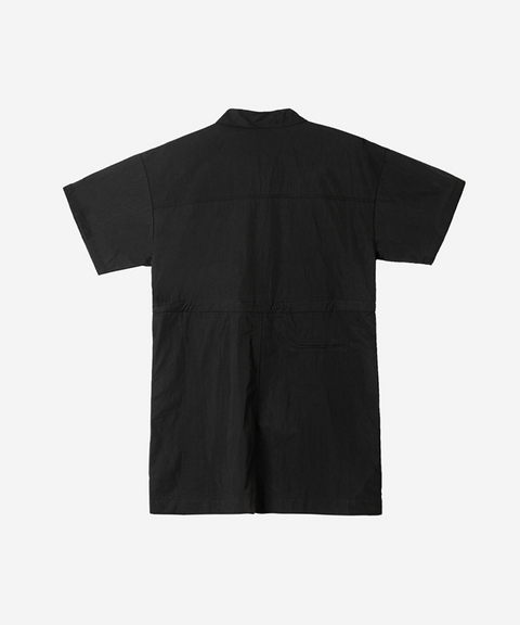 OBER Golf Cotton Short Sleeve One Piece - Black
