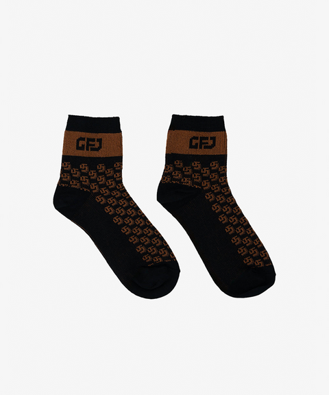 GFJ Golf Women's Jacquard Ankle High Sock - 3 Colors