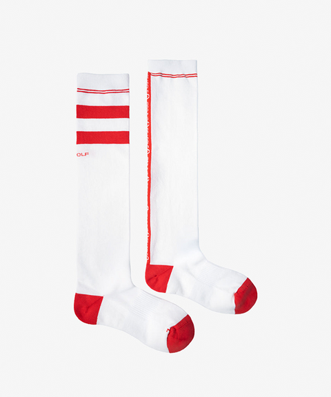 GFJ Golf Women's Unbalanced Knee Socks - 3 Colors