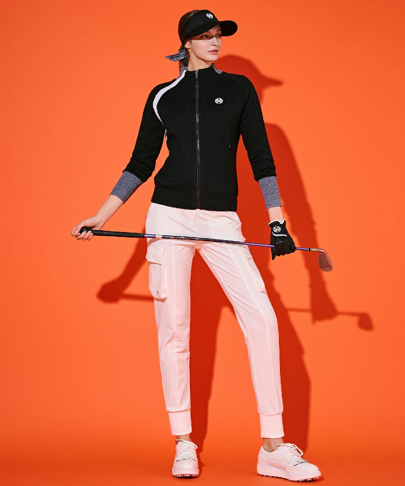 Black Label Hyperspan Cargo Jogger Pants - White