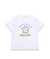 Hole In Cup Sky Short Sleeve Tee - White