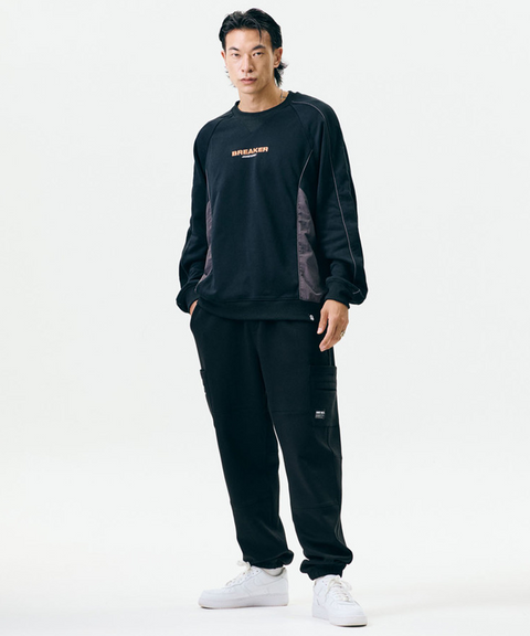 Jamie West Breakers Active Sweatshirts - Black