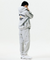 Jamie West Club Hoodie Applique Zip-up - Grey