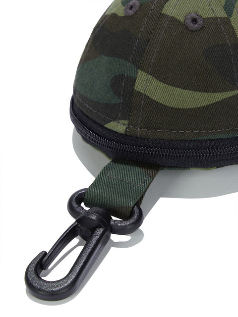 Jamie West Corduroy Trucker Ballcap Keyring - Camo