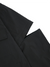 Jamie West Detachable Collar Point Stretch Jacket Black