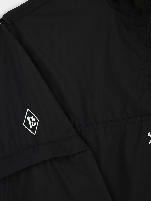 Jamie West Detachable Half Zip-up Anorak - Black