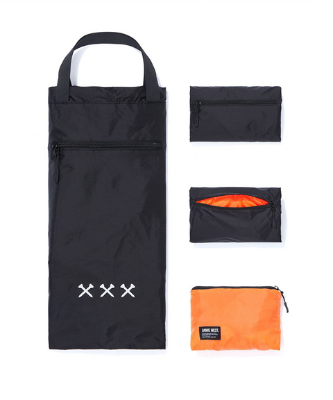 Jamie West Draw String Bag - Black