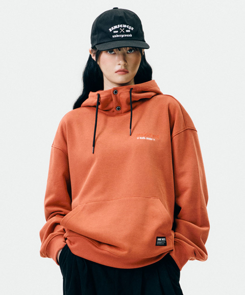 Jamie West Grave Snap Hoodie Sweatshirts - Orange