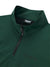 Jamie West Half Zip-up Ventilation Stand Collar P-Shirts - Green