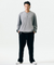 Jamie West Henley-Neck Pocket Knit MTM - Grey