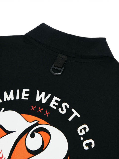 Jamie West NO.72 P-Shirts - Black