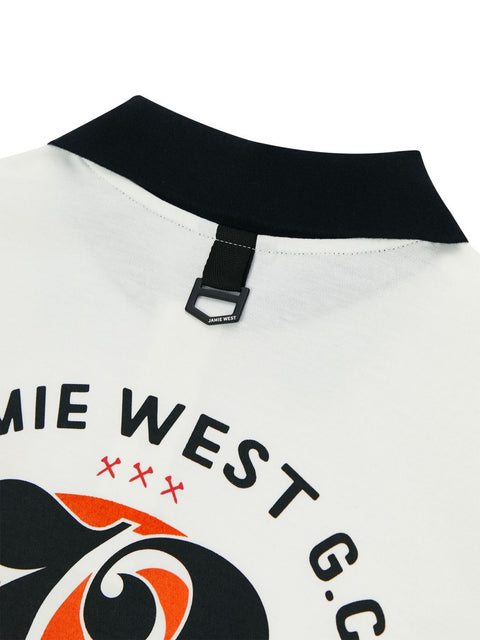 Jamie West NO.72 P-Shirts - White