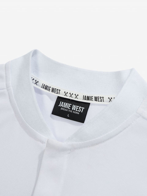 Jamie West Nick Essential Performance P-Shirts - White