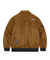 Jamie West Nylon Collar Point Aviator Jacket - Brown