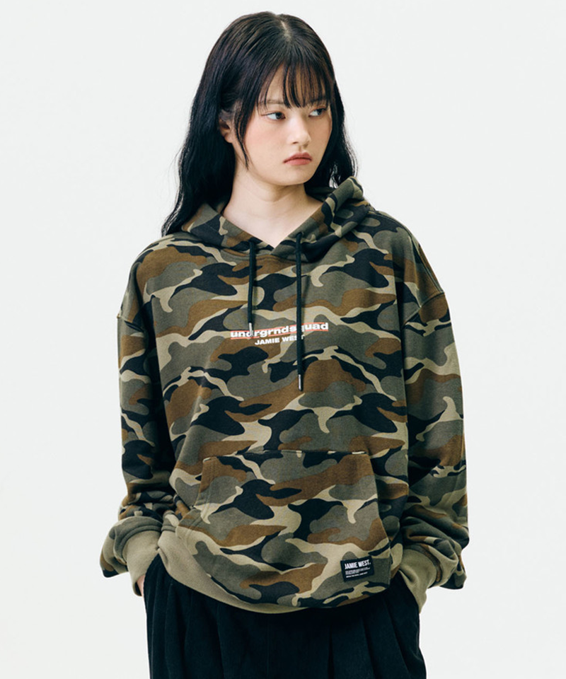 Jamie West UNDRGRND Hoodie Sweatshirts - CAMO