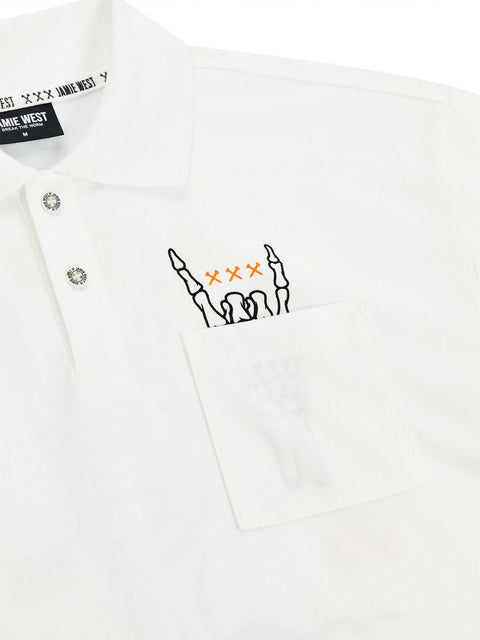 Jamie West Water Hazard P-Shirts - White