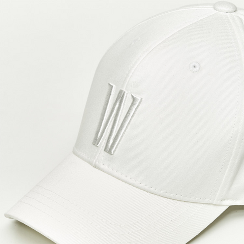 Jamie West Wayne Ballcap - White