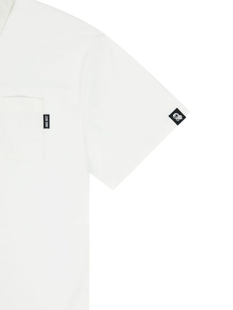 Jamie West Woven Combined Point P-Shirts - White