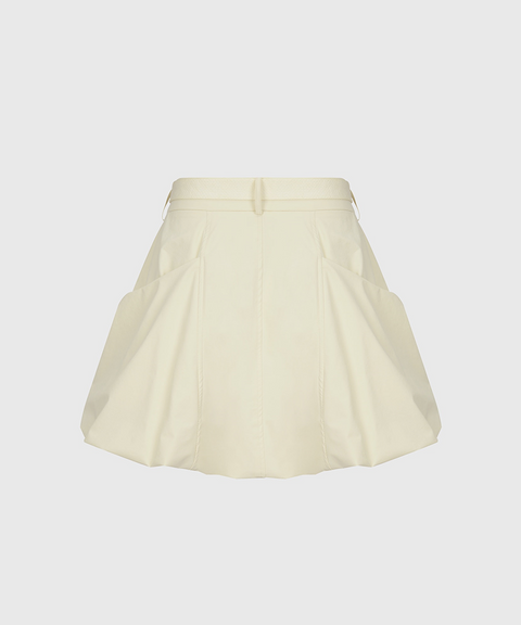 KANDINI Balloon Wind Skirt - Cream
