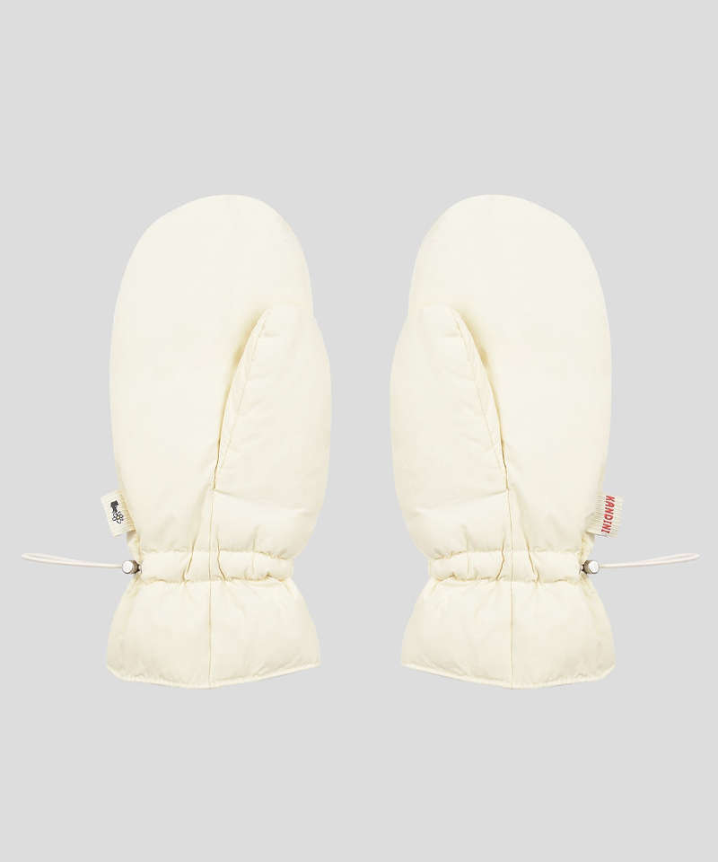 KANDINI Goose Down Mittens - Cream