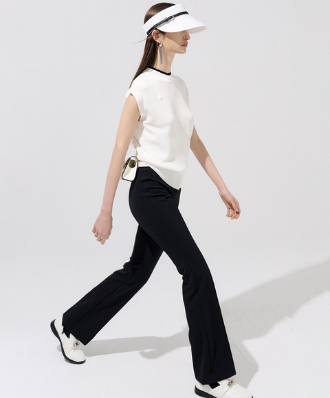 Anell Golf Light Summer Bootcut - Black