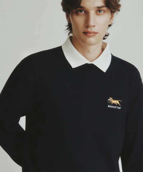 MCC Men's Crew Neck Sweater - Navy